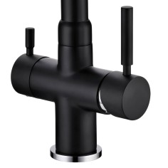 Robinet mitigeur 3 voies - Denali - Noir 2