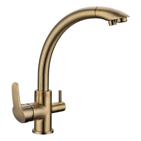 Robinet mitigeur 3 voies - Everglades - Bronze
