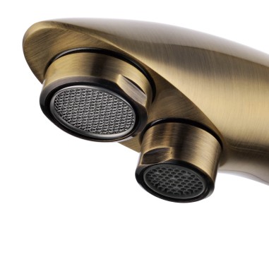 Robinet mitigeur 3 voies - Everglades - Bronze