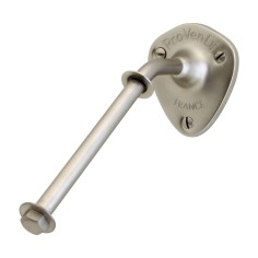 Porte-savon nickel brossé Provendi à vis - écrou