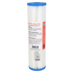 Cartouche PF-01-934-PO sédiment plissée 9''3/4 - filtre 1 µm - Crystal Filter®