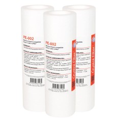 Manchon compatible Permo Cristal 3 et 4 - 10" - P0003354 - Crystal Filter® PE-002 (lot de 3) 2