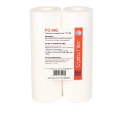 Cartouche Crystal Filter® compatible CJ7100 pour POLAR™ (lot de 2)