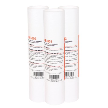 Manchon compatible PermoSignal - 10" - P0003743A - Crystal Filter® PE-003 (lot de 3)