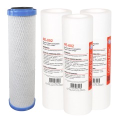 Kit cartouches pour PERMO DIFLO - Crystal Filter® CBE-10-934 et PE-002