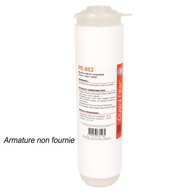 Kit cartouches pour PERMO DIFLO - Crystal Filter® CBE-10-934 et PE-002