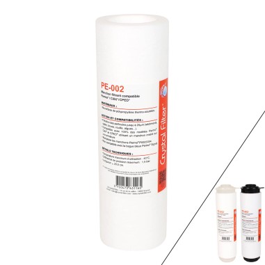 Kit cartouches pour PERMO DIFLO - Crystal Filter® CBE-10-934 et PE-002