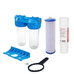 Impuretés et chlore - Sédiment et Charbon - Kit Filtration Générale