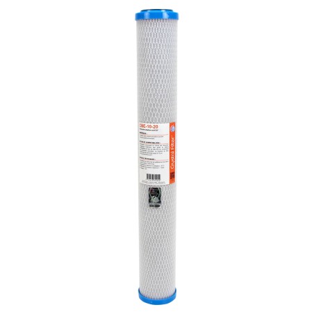 Cartouche CBE-10-20 charbon actif 20" - 10µm - Crystal Filter®