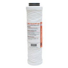 Cartouche SW-10-8-PP-BX sédiment bobinée BX 10" - 10 µm - compatible FA10BX - Crystal Filter®