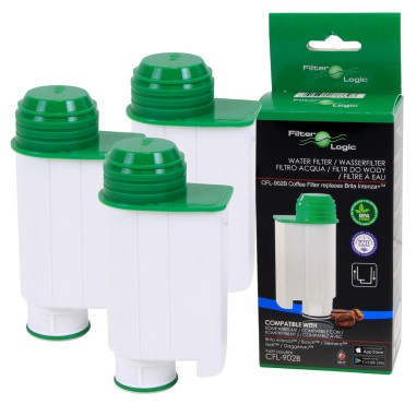Cartouche compatible Saeco Intenza + / Filter Logic CFL-902B / Filtre à eau cafetière (lot de 3)