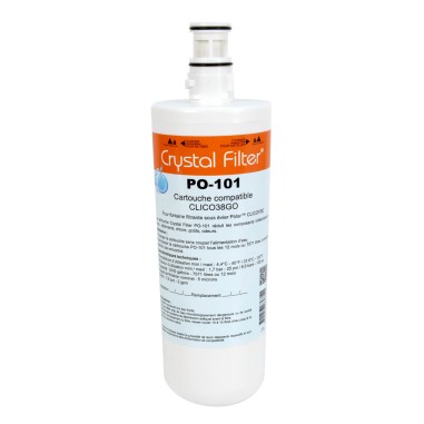 Cartouche Clico38GO compatible pour Clico FSE - Crystal Filter® PO-101