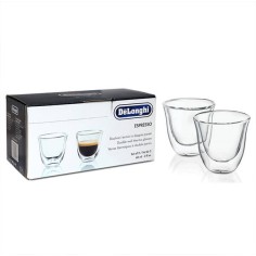 Tasse Expresso Delonghi en verre (lot de 2) 2