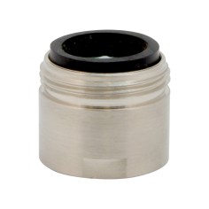 Mousseur aérateur eau filtrée robinet dauphin Nickel brossé 2