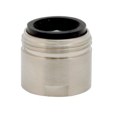 Mousseur aérateur eau filtrée robinet dauphin Nickel brossé