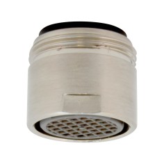 Mousseur aérateur eau filtrée robinet dauphin Nickel brossé