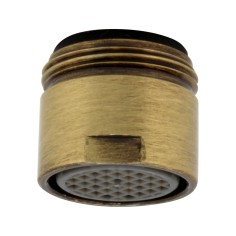 Mousseur aérateur eau filtrée robinet dauphin Bronze