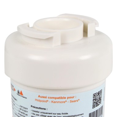 Filtre MWF - Filtre frigo GE General Electric compatible - Crystal Filter® CRF3699 (lot de 2)