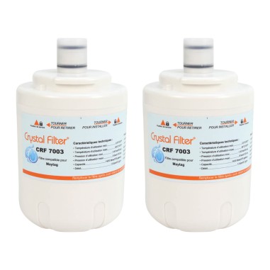 Filtre UKF7003 - Filtre frigo UKF7003 compatible Maytag - Crystal Filter® CRF7003 (lot de 2)