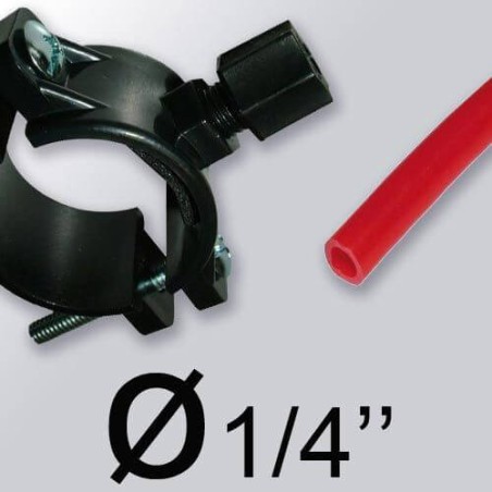 Tube et fixation