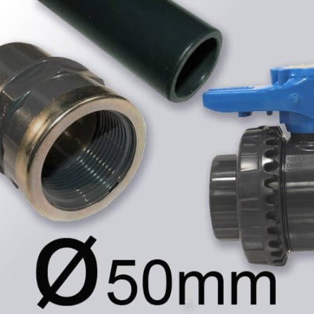 Tube/Raccord 50 mm