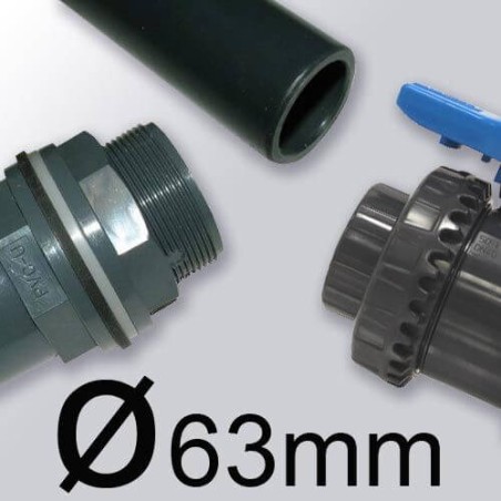 Tube/Raccord 63 mm