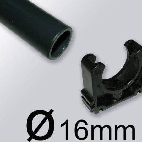 Tube et fixation