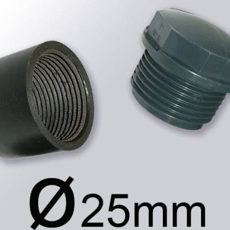 Raccord fileté 3/4"
