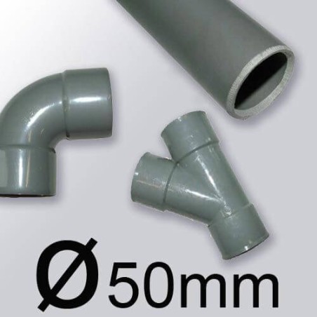 Tube/Raccord 50 mm