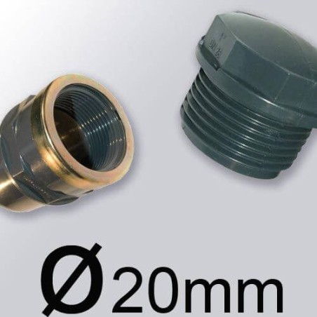 Raccord fileté 1/2"