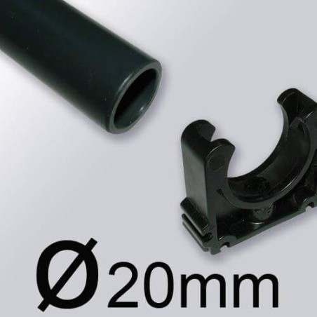 Tube et fixation