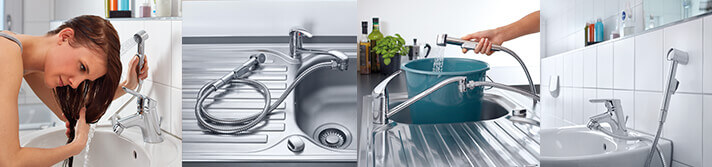 combi-douche cuisne et bain - douchette d'appoint