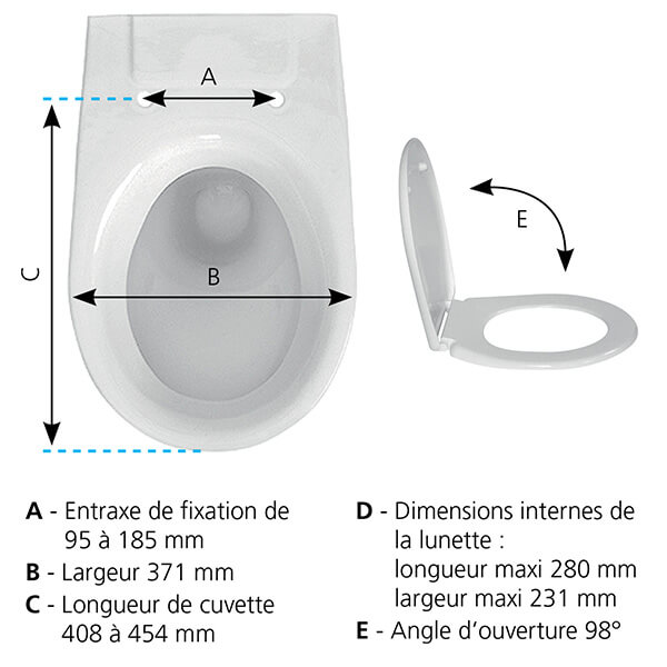 Abattant générations Premium