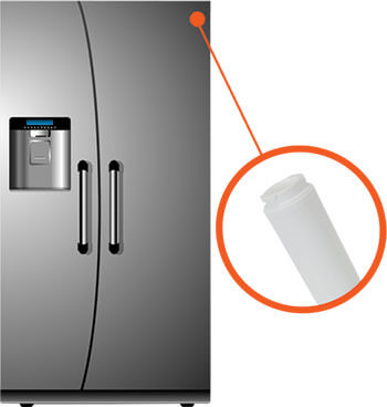 filtre crystal filter compatible avec le filtre frigo Maytag d'origine
