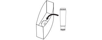 Installation de la cartouche compatible Krups F088