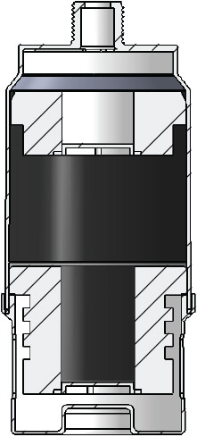 Schema technique Filtre Crystal Filter PO-001 compatible CJFSE Polar
