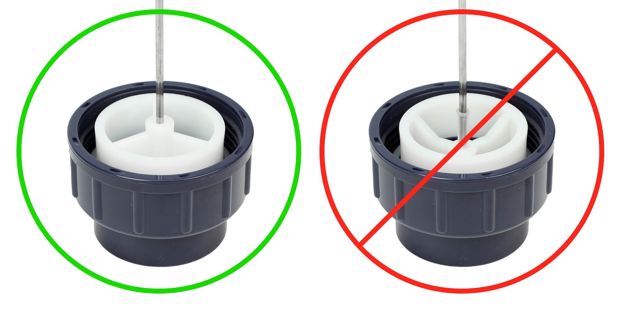 Tige fibre de verre débimètre 63 mm