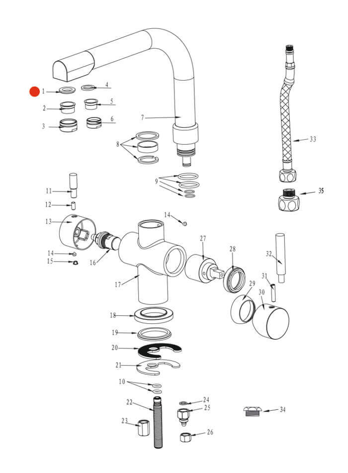 Schéma Robinet Denali