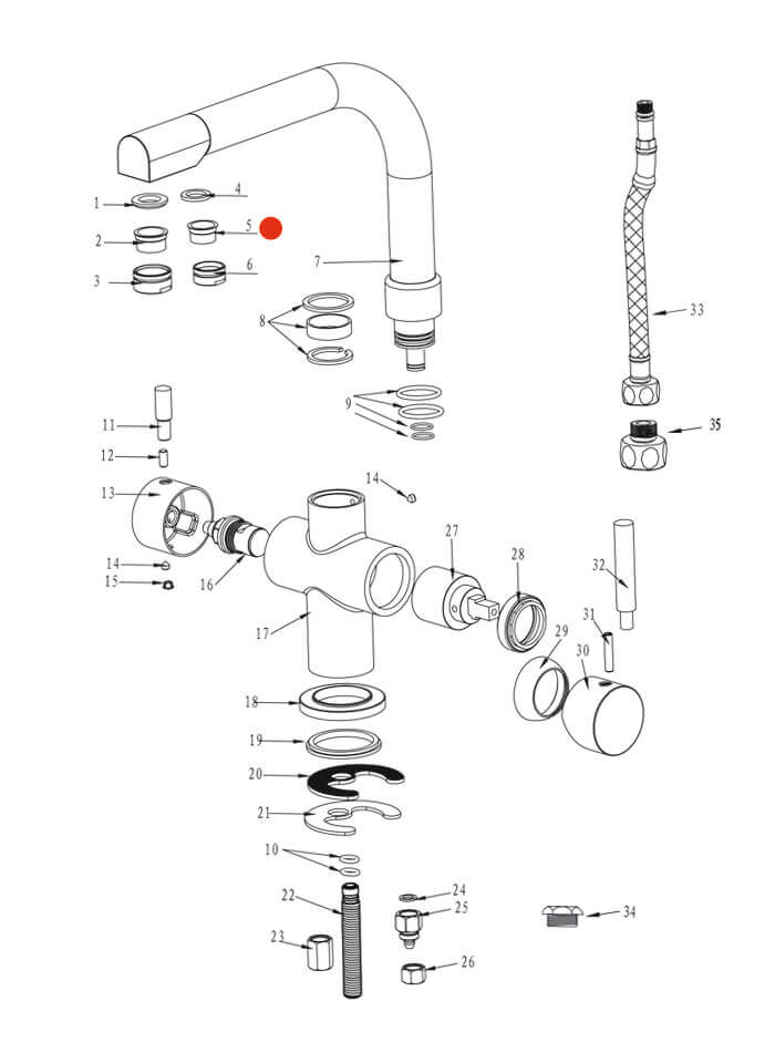 Schéma Robinet Denali