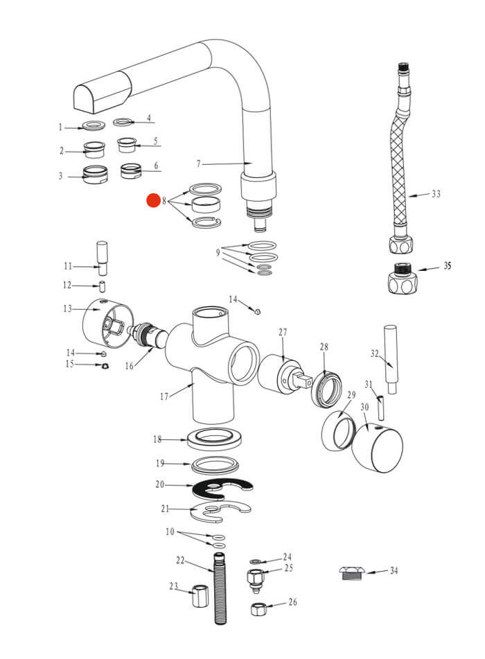 Schéma Robinet Denali