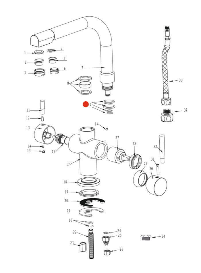 Schéma Robinet Denali
